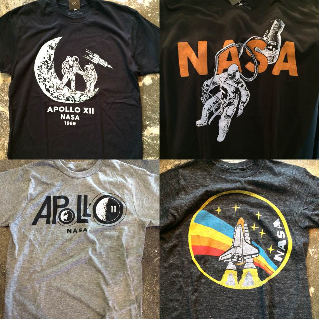 Palmer Cash:U.S.A./ NASA tee