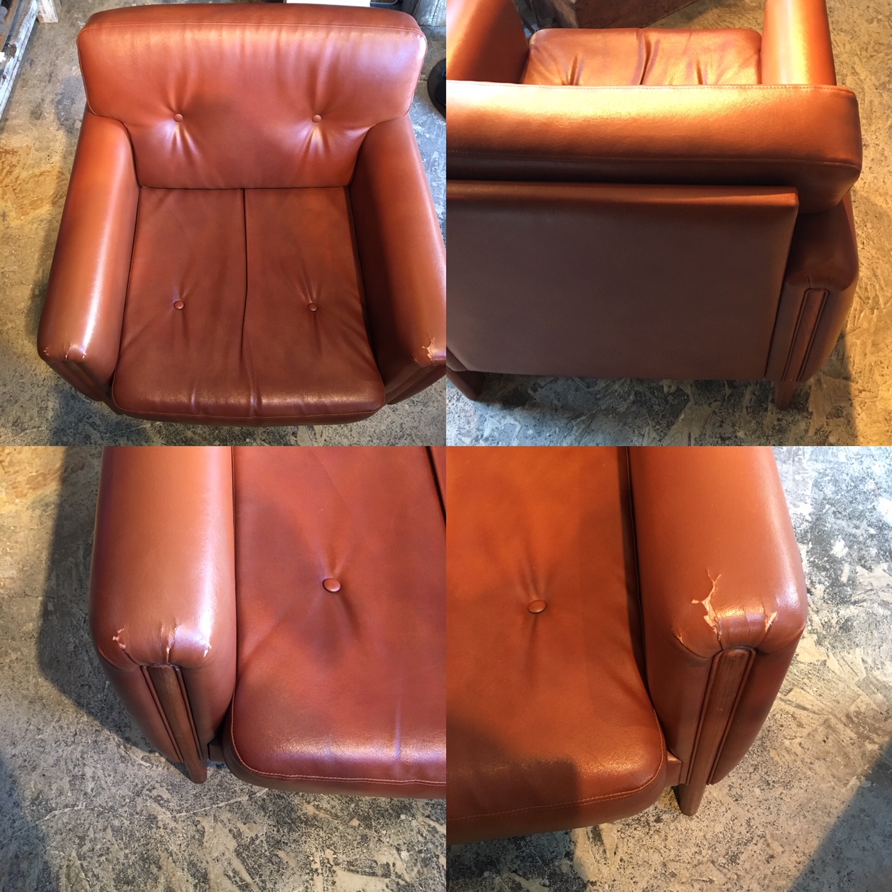 used single sofa