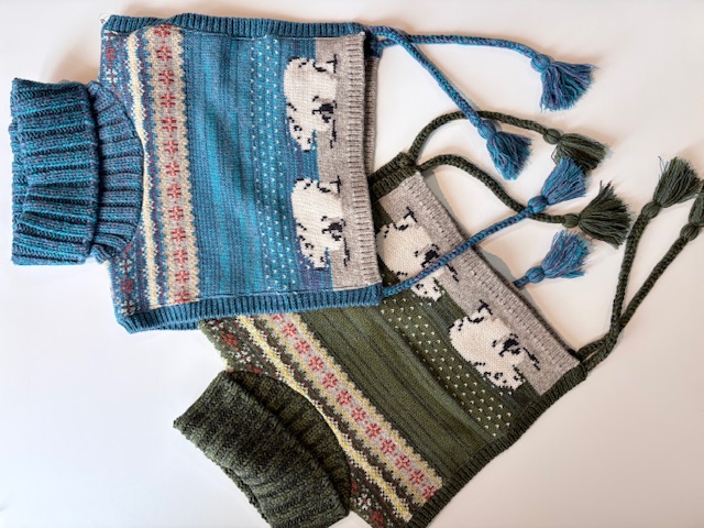 5G 白熊high neck bib poncho : KAPITAL